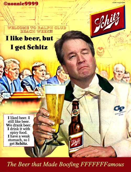 schlitz beer brett kavanaugh